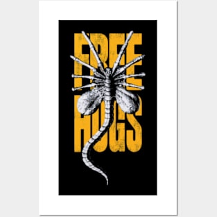 Free Hugs Facehugger Posters and Art